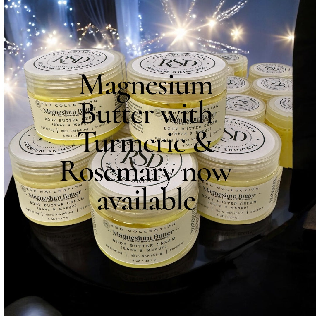 Magnesium Butter with Turmeric & Rosemary