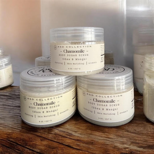 Chamomile Sugar Scrubs